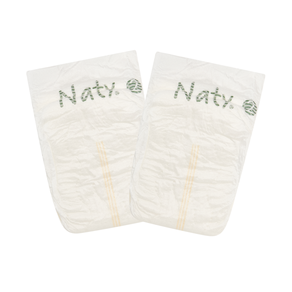 22 x Bamboo viscose nappies (Size2), , grid, Eco by Naty